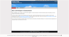 Desktop Screenshot of kneipe-bar.de